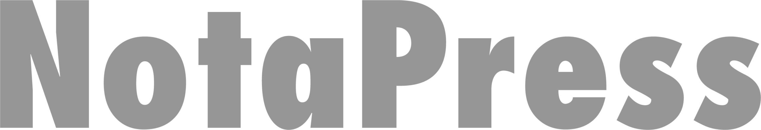 NotaPress logo szare